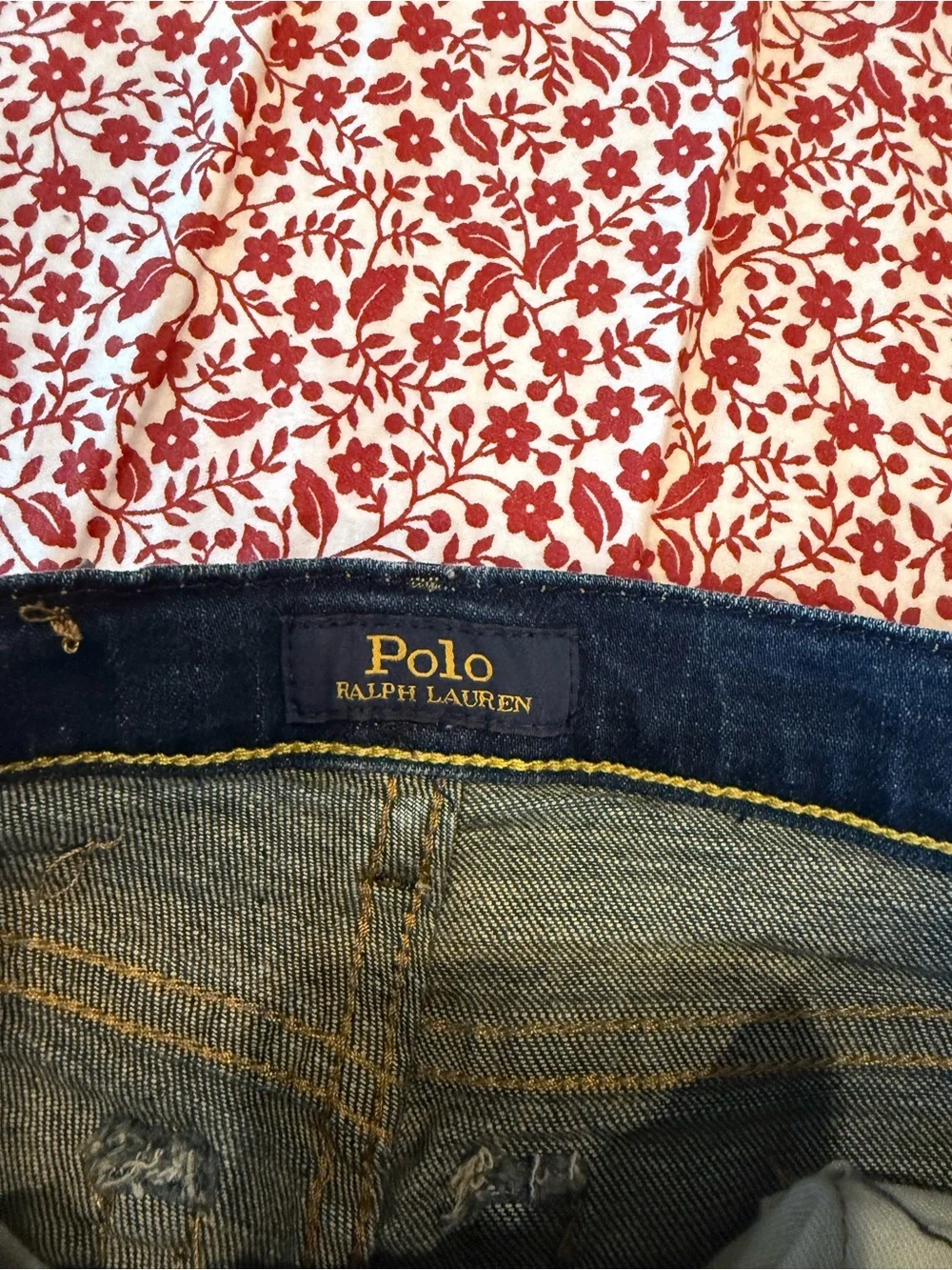 Ralph Lauren Dark Navy Slim Straight boys Jeans